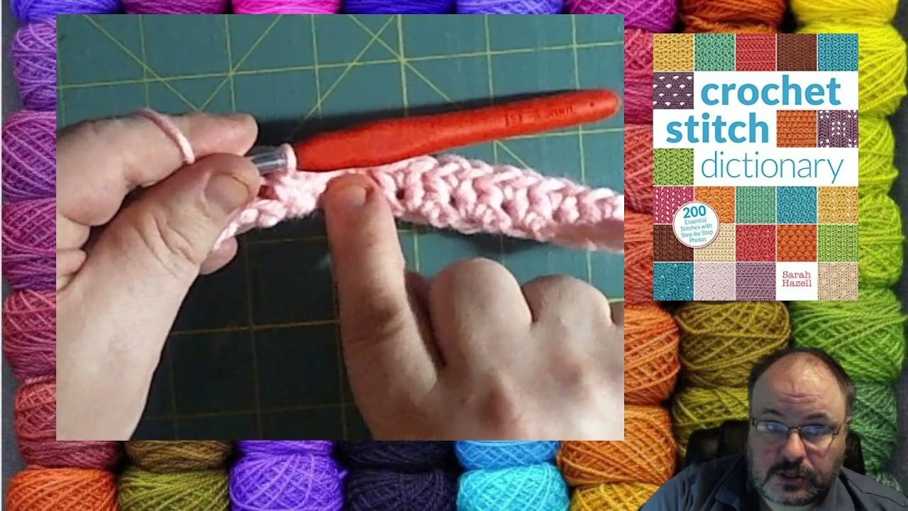 Crochet Lesson - Stitch Dictionary - Alternate Stitch I am using the Crochet Stitch Dictionary by Sa
