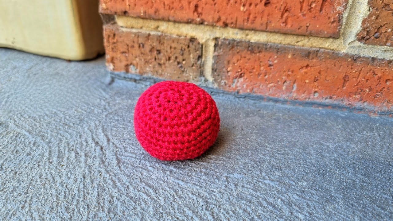 Crochet Stress Ball. Crochet Sphere