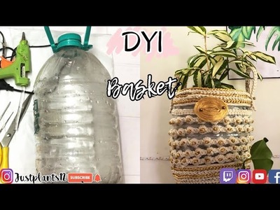 DIY: How to Crochet basket  ????