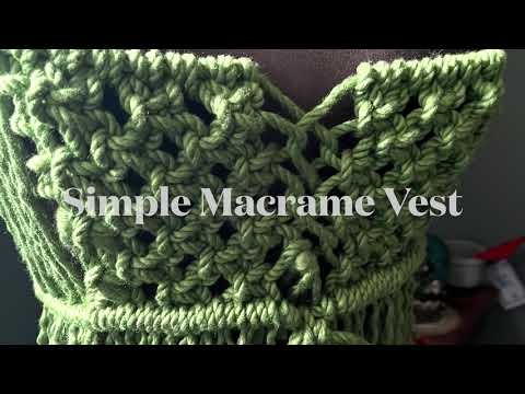 DIY Macrame Top