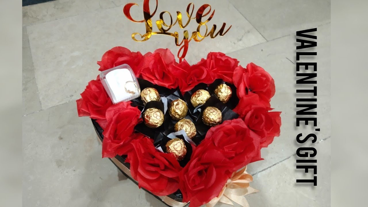 DIY Valentine's day gift ideas || Valentine's day || DIY gift ideas || Chocolate bouquet tutorial