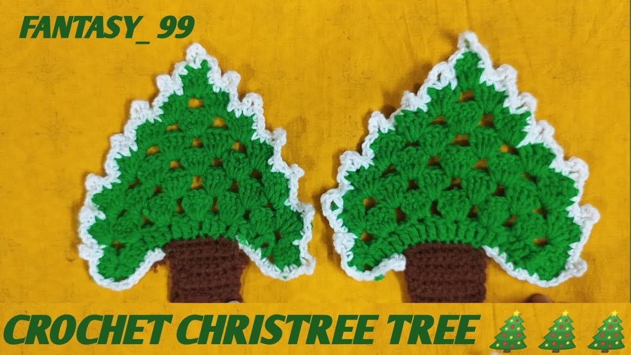 Easy Christmas ????  by your own hands || Crochet Christmas tree || DIY tutorial BY FANTASY_ 99