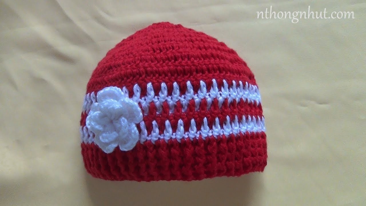 [ENG SUB] Crochet baby hat. Gorro facil de ganchillo con punto elastico. Crochet Hat With Joyce