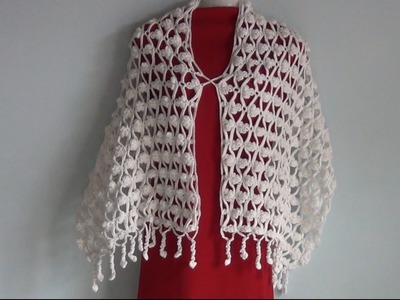 [ENG SUB] Crochet scarf tutorial. Bufanda de lana a crochet fácil. Crochet Scarf With Michelle