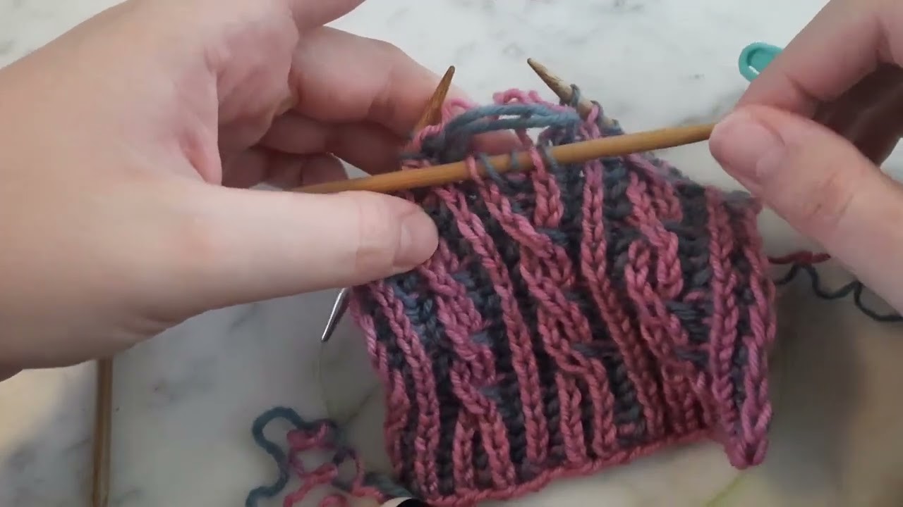 Fixing Mistakes in Brioche Knit Cables