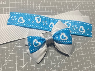 Hair bows tutorial - Making hair bows with Dreambows - 25mm ribbon