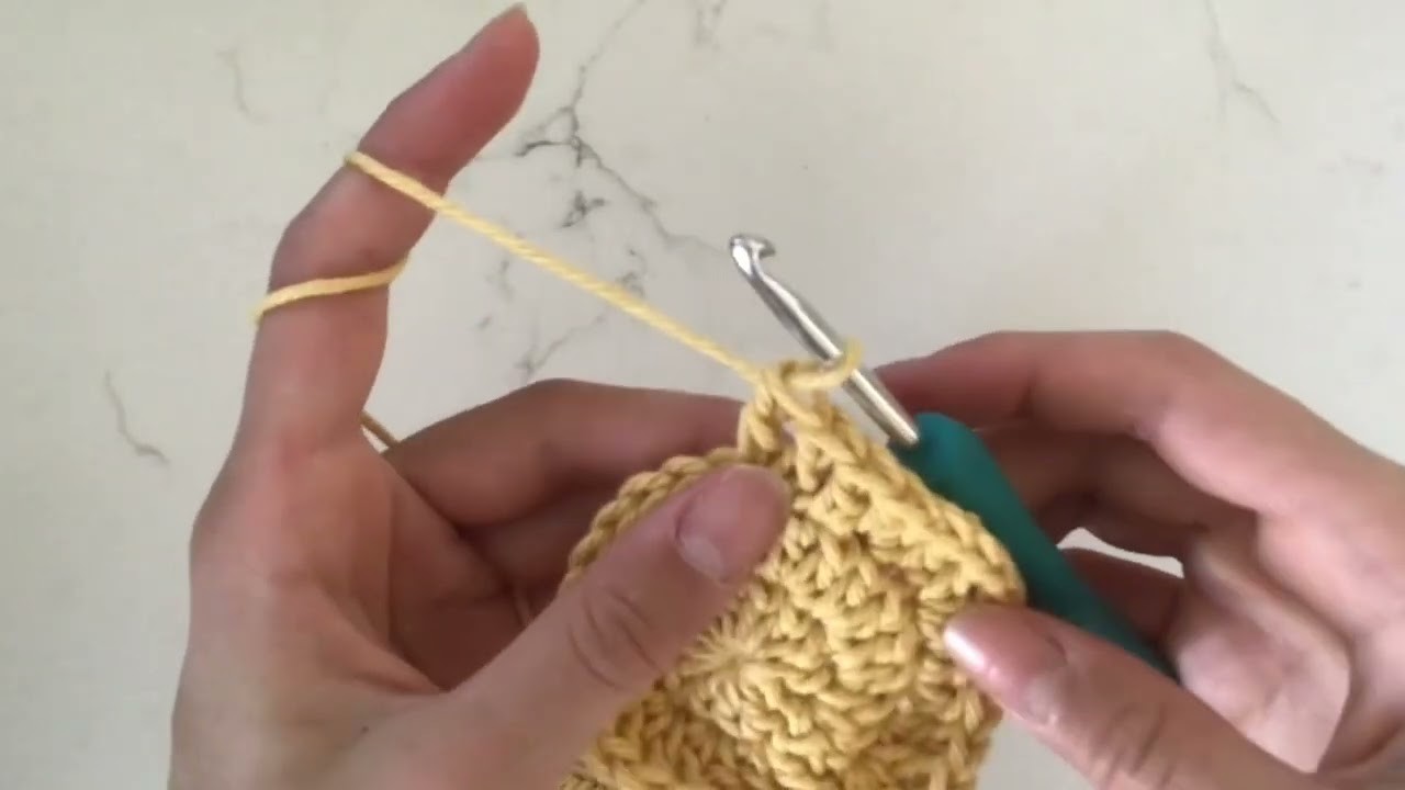 How to Crochet a Facial Round