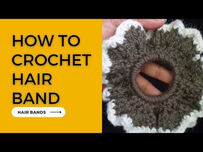 How To Crochet Hair Band||Hair Band Banaune Sajilo Tarika|| #hairbands