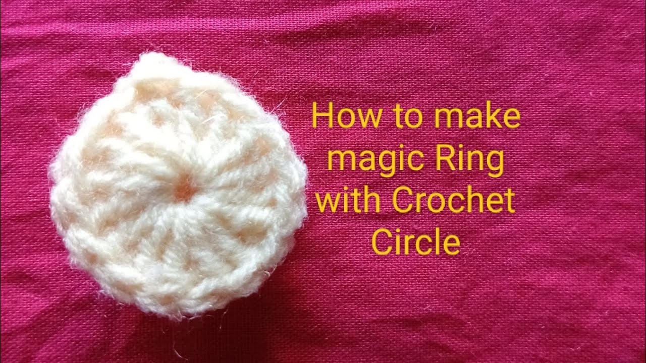 How to Crochet -Magic Ring