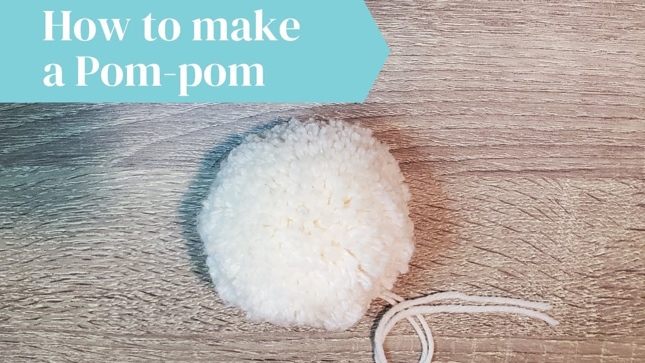 How to make a Pom-pom and attach it to your toque. beanie.