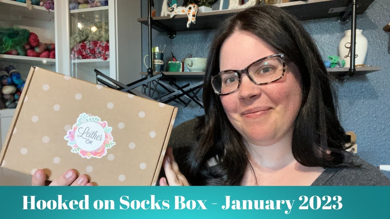 January 2023 Hooked on Socks Subscription Box | Leither Co.