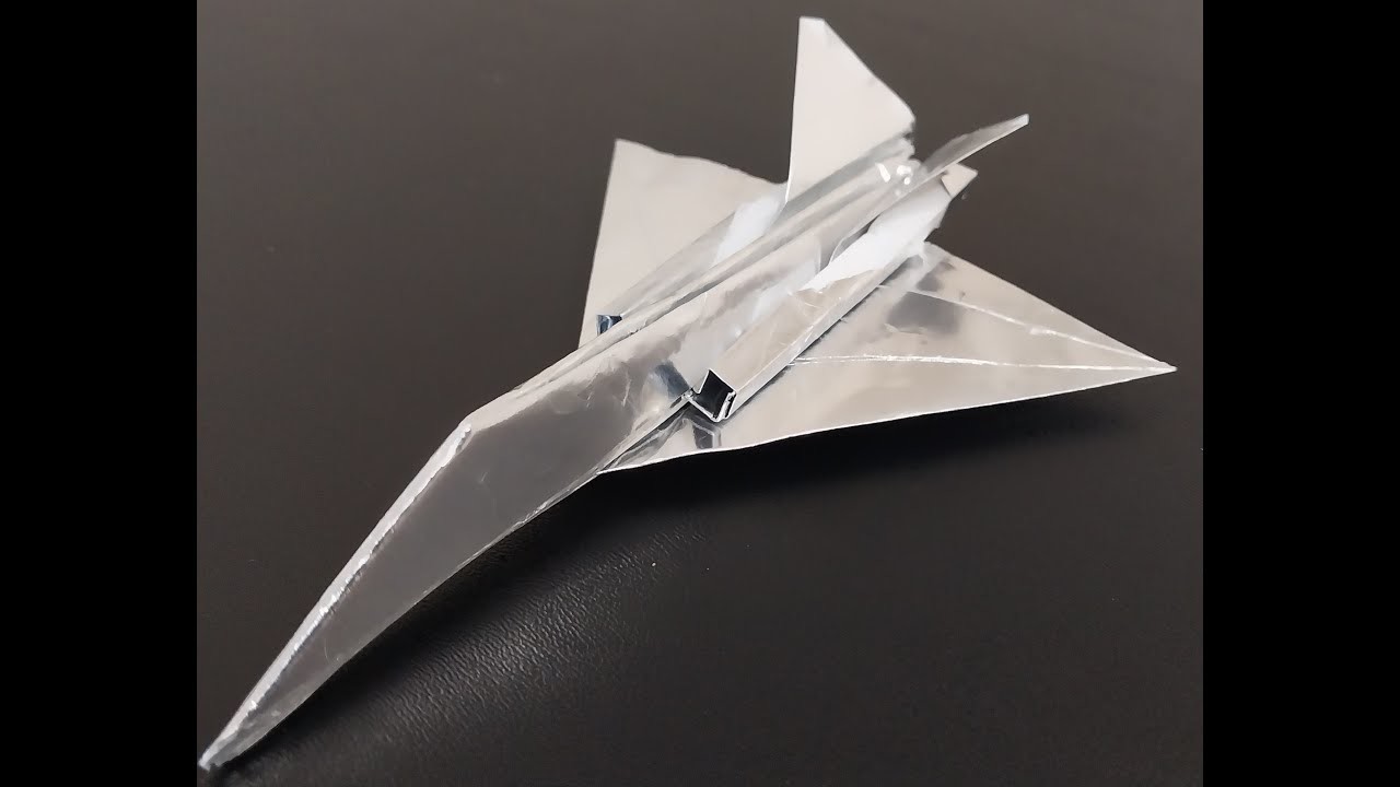 Origami fighter jet (Wraith) by Jayson Merrill tutorial