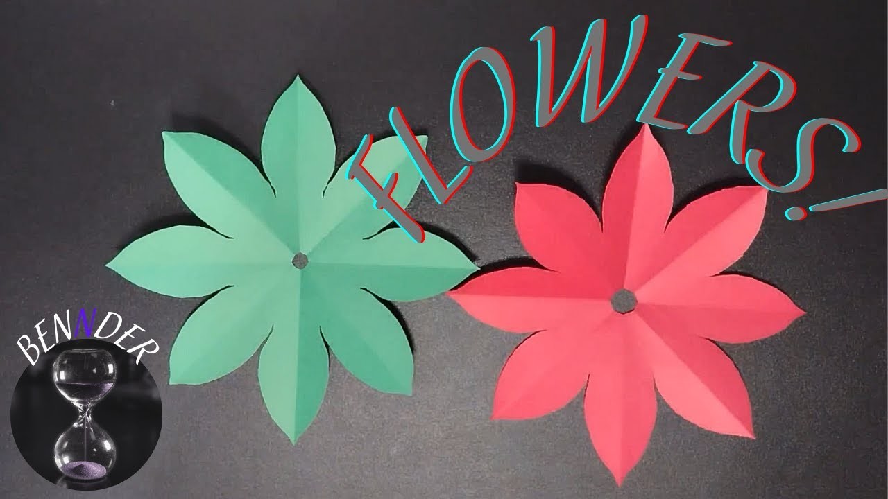 Paper Cutting | How to make a Kirigami Paper Flower