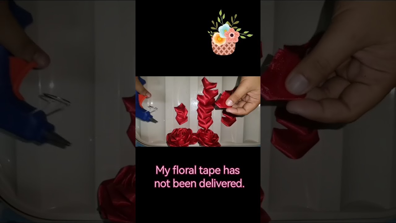 Ribbon Rose ???????? ???? Tutorial