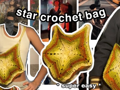 ⭐️ Star shape bag crochet ☆????