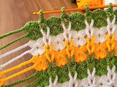 The Most Easy Crochet Pattern for Beginners! ✅ Lovely Crochet Stitch for Baby Blankets and Bags