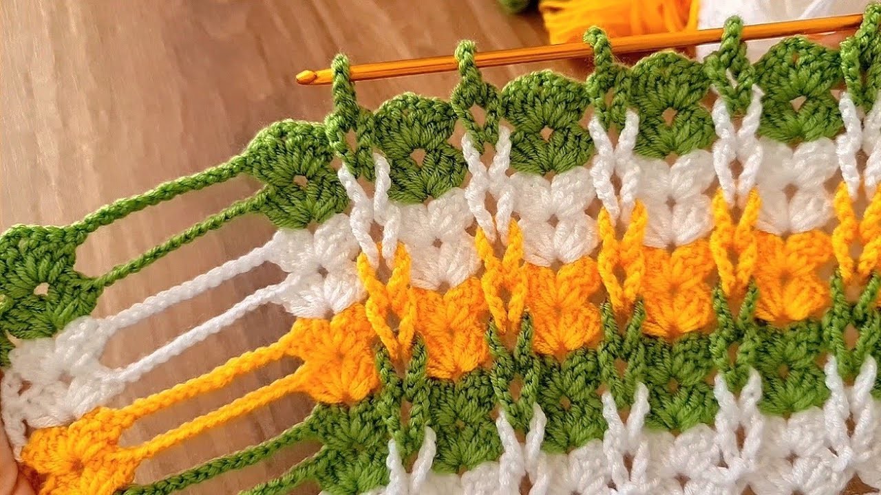 The Most Easy Crochet Pattern for Beginners! ✅ Lovely Crochet Stitch for Baby Blankets and Bags
