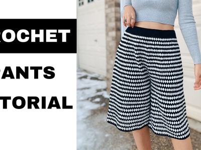 Women's crochet pants pattern - Free crochet patterns for modern crochet clothes
