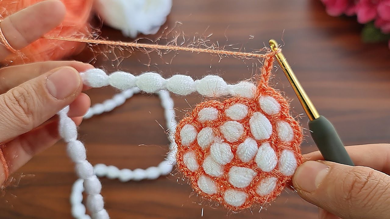 Wow !! Super easy, very useful crochet beautiful motif crochet coaster ???? supla bardak altlığı yapımı