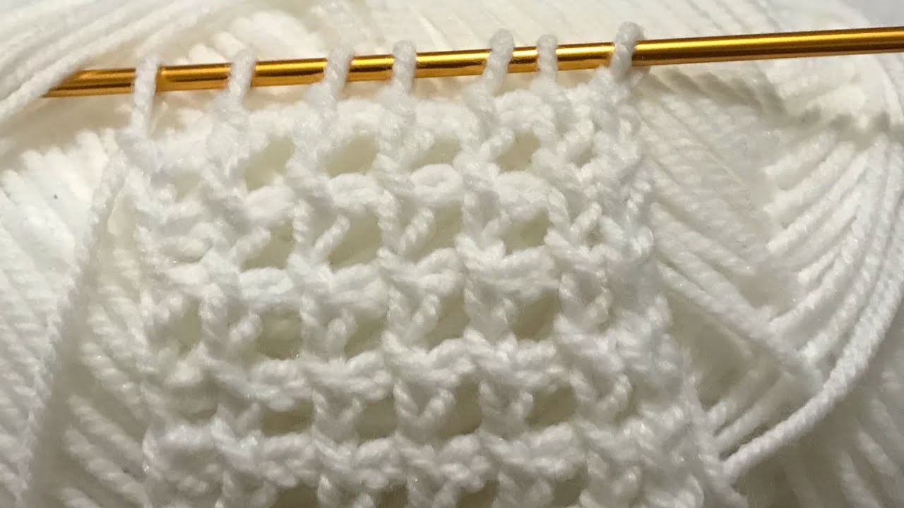 Crochet Art. Crochet Art. super easy tunisian stitch step by step online lesson. live tutorial #38