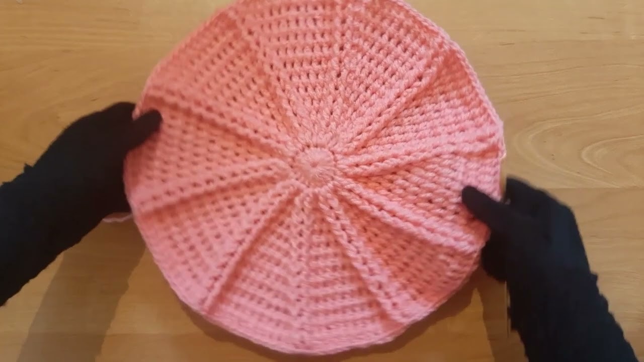Easy Crochet Beanie Tutorial - Picot Crochet Band Tutorial - Free Crochet Crochet Beanie Pattern