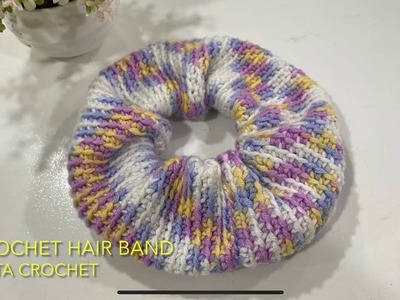 How to crochet an easy hair band