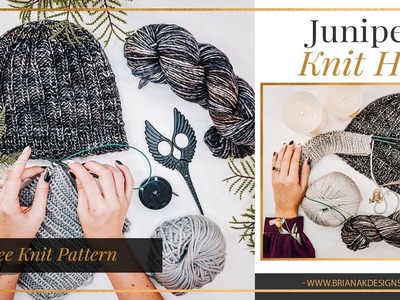 Juniper Knit Hat Free Pattern