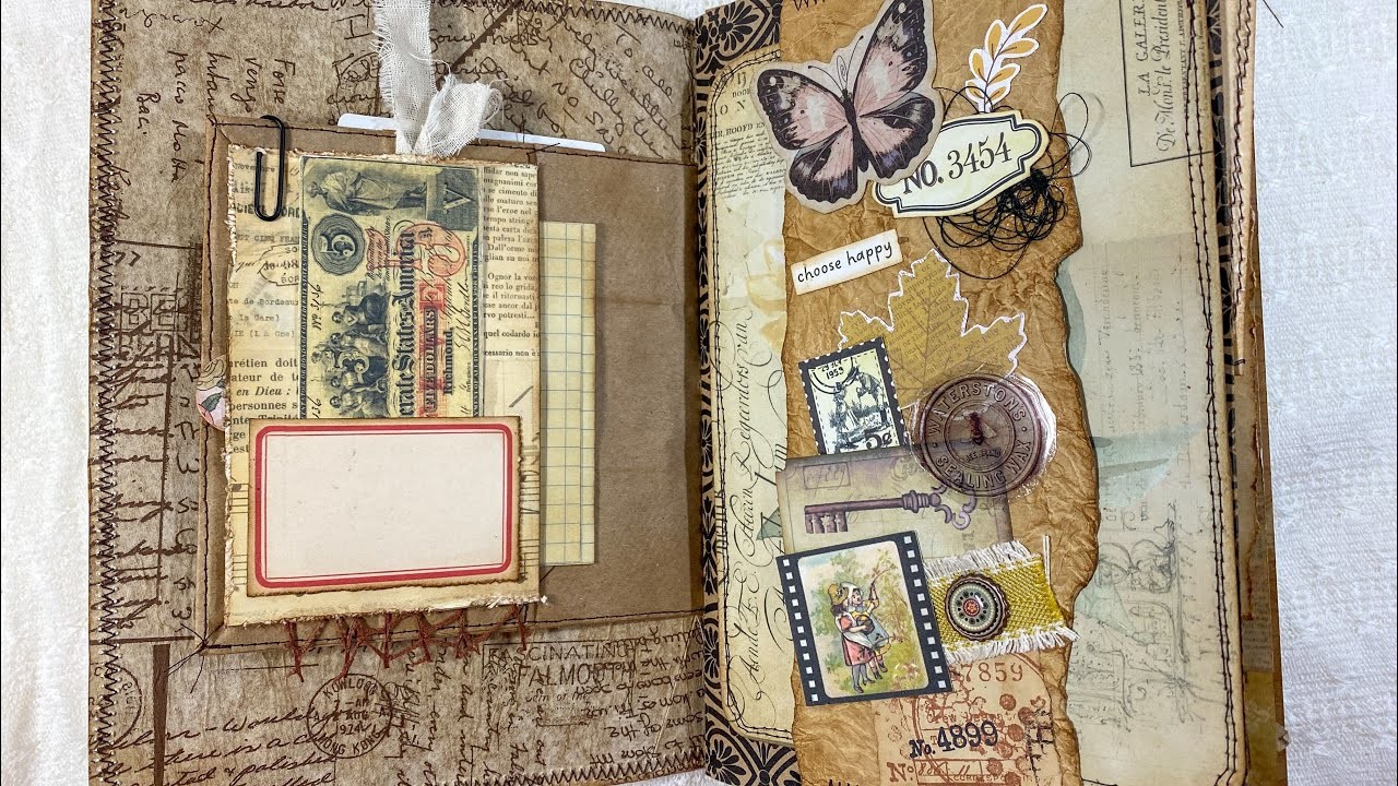 Junk Journal Flip Through #37 (SOLD)