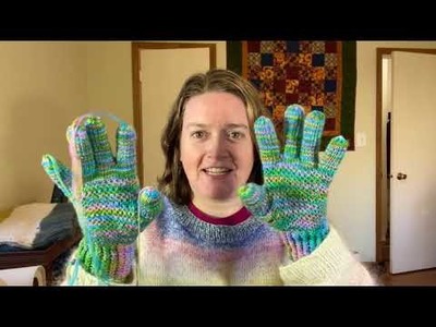 Knitting: Closing up the end of small circumference knitting- tips of fingers, tops of hats