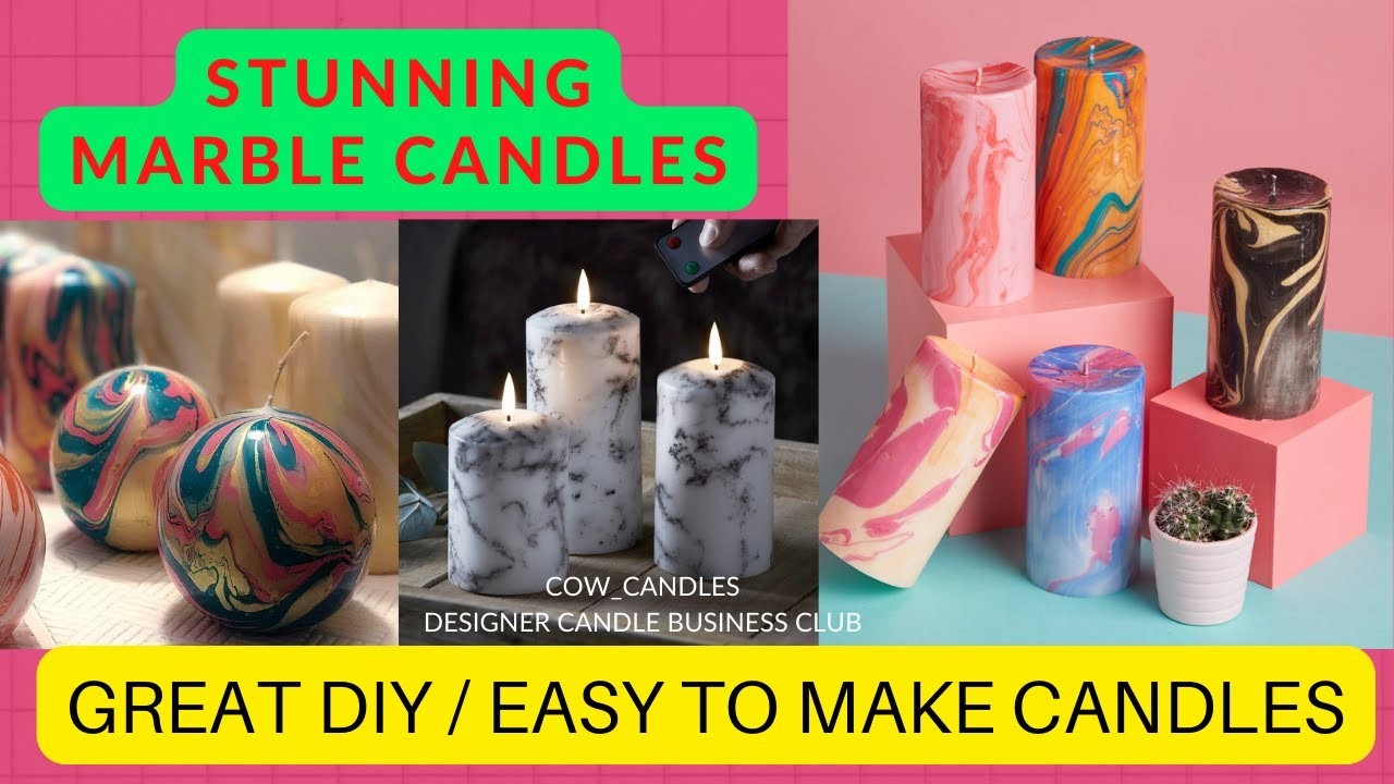LIVE SESSION - MARBLE CANDLES. Stunning handmade candles. DIY. SELL & EARN MONEY. BUSINESS