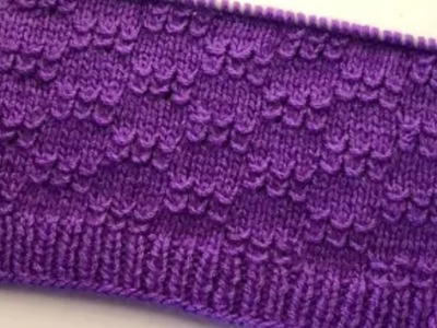 Super Easy Knitting Stitch Pattern For gents And Ladies Sweater #knitting #design