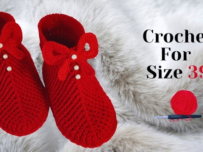 Try These Tips To Streamline Your crochet Slipper FOR SIZE 39 - free sock crochet pattern #Part 1