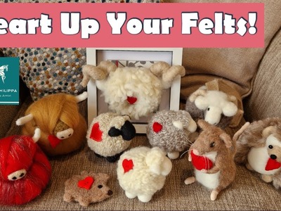????  VALENTINE'S DAY Ideas | Needle Felting Creations | Easy And Simple Felts ????