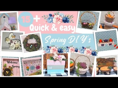 15+ Awesome Spring DIY'S ! ????