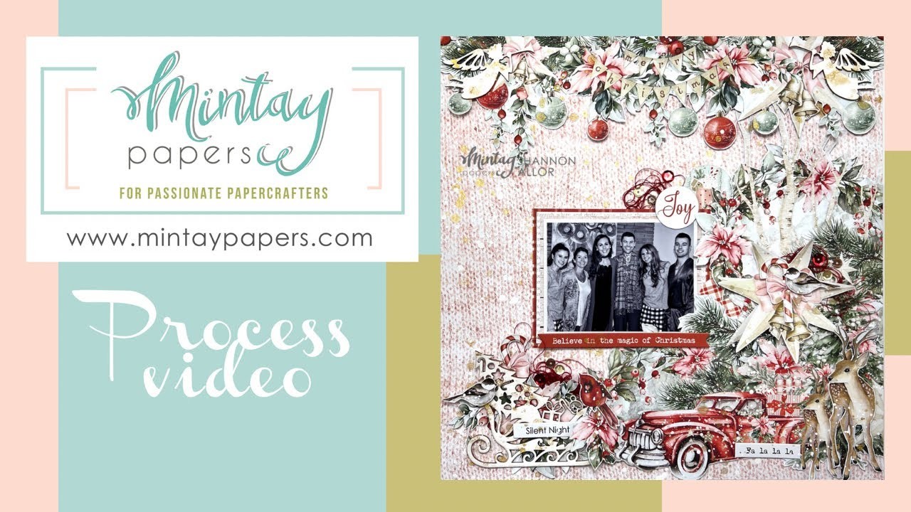 #197 | Layout with "Merry little christmas" collection | Shannon Allor