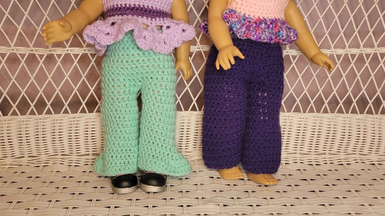 AG Doll Crochet Tutorial Pants