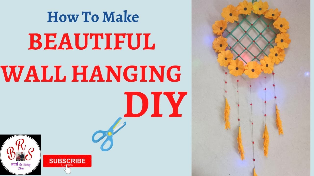 Beautiful Wall Hanging Craft ll DIY ll Do It Yourself ll Craft Ideas ll Simple Craft Design#trending