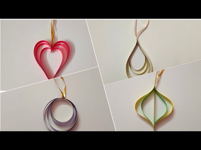 Birthday decoration craft| paper craft | new year and Christmas decorations idea