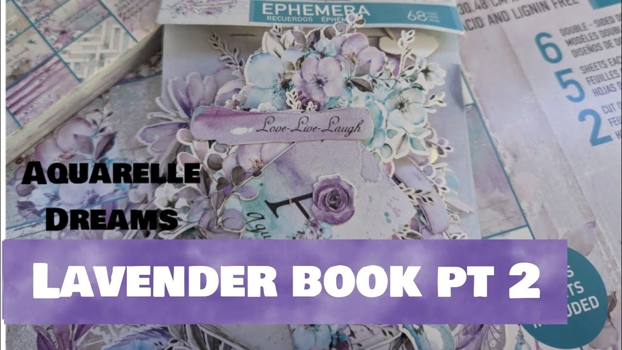 Book Making With Jenny: Aquarelle Dreams Book Part 2