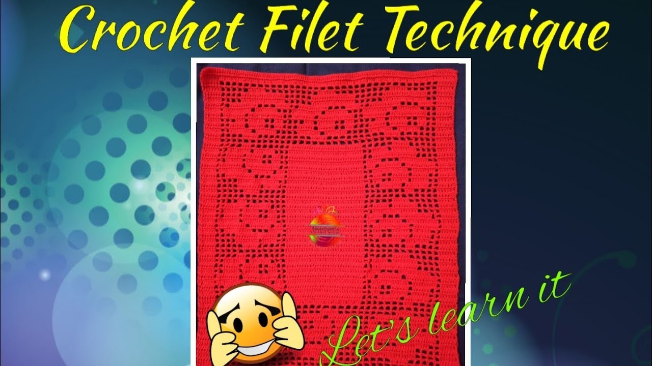 Crochet Filet Technique ???? | Amarjyoti's Crochet World |
