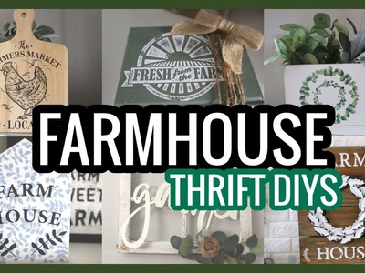 Farmhouse THRIFT Transformations Under $5 | DIY Farmhouse Home Decor