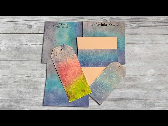 Ghosting Technique by Jo Rice - A Lavinia Stamps Tutorial