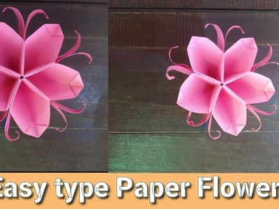 Home decorating ideas || paper flower making || paper craft flower || Origami craft || kunjflower