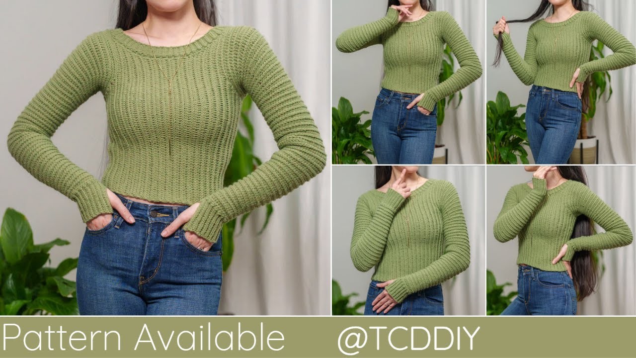 How to Crochet a Boat Neck Top | Pattern & Tutorial DIY