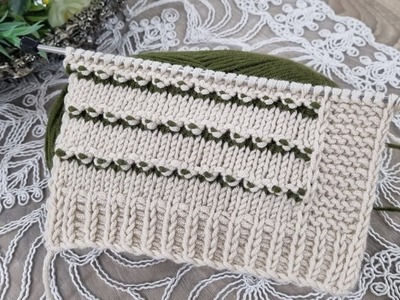 Kalan İplerle Kolay Örgü modeli ???? two colors very easy knitting crochet patik yelek hırka şal patik