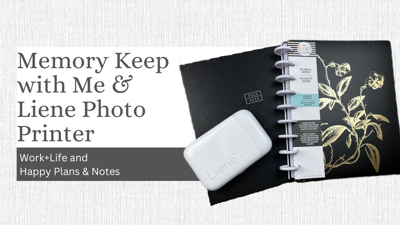Memory Keep with Me & the Liene Pearl Photo Printer