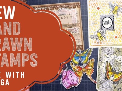 NEW Hand Drawn Stamps | LIVE with Marga