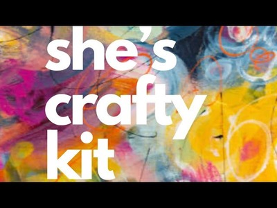 She’s Crafty Kit | Layout Two | @BellaBlvd | Let’s Create
