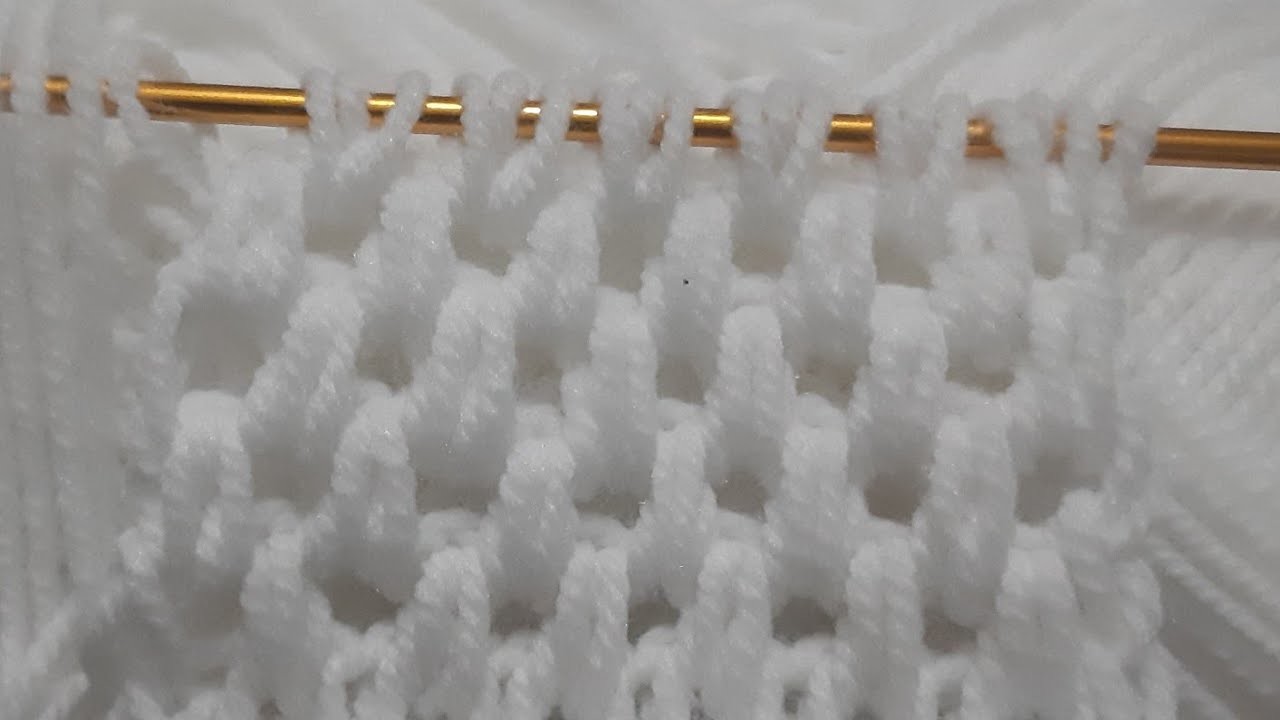 Super easy Tunisian crochet stitch for beginners. step by step online lesson. detailed tutorial
