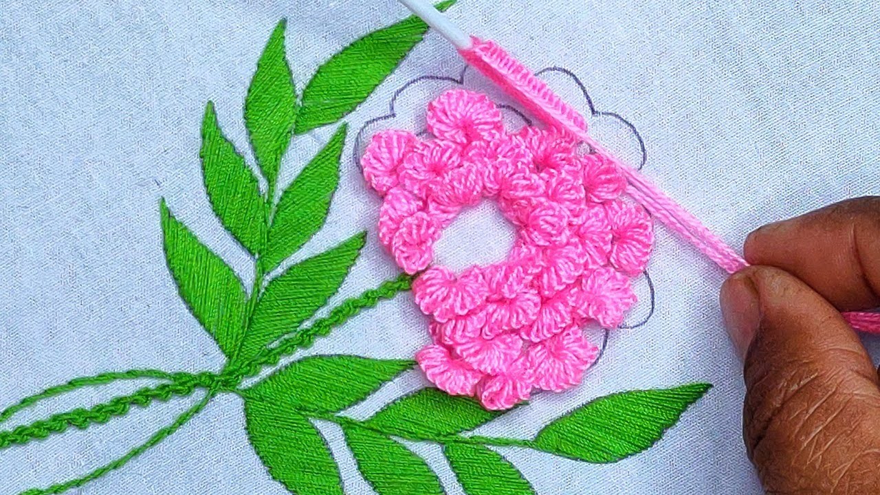 Superb Hand Embroidery Flower Designs | Stitch Embroidery Designs | Hand Embroidery Designs